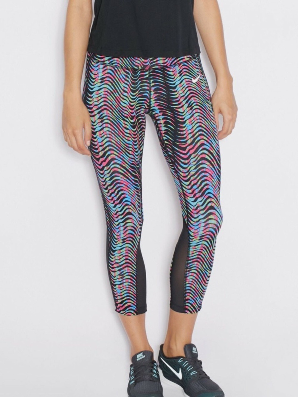 Nike Dri Fit Sidewinder Epic Lux 3/4 Tight Crop Legging